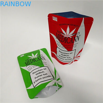 La chiusura lampo riutilizzabile di incenso di erbe insacca 1 grammo 3.5g 7g termosaldata