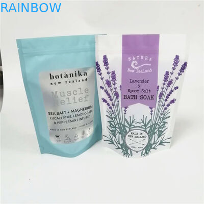 Sacchetti di plastica del sale marino dell'oceano che imballano auto che sta logo su ordinazione risigillabile