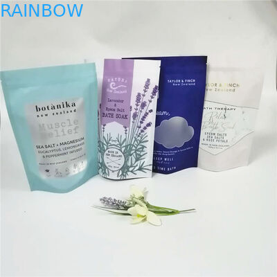 Sacchetti di plastica del sale marino dell'oceano che imballano auto che sta logo su ordinazione risigillabile