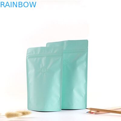 Borse di caffè di Matte Finish Aluminum Foil Zipper di rotocalcografia con la valvola