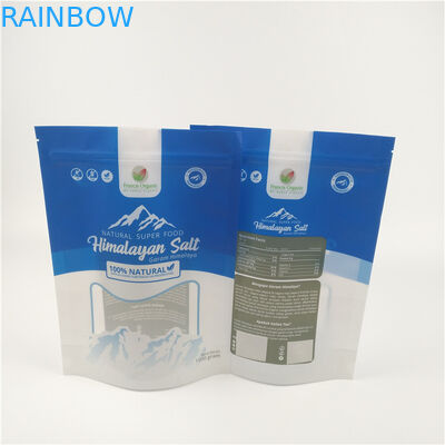 L'imballaggio del sale da bagno sventa Matt Stand Up Ziplock Pouch riutilizzabile