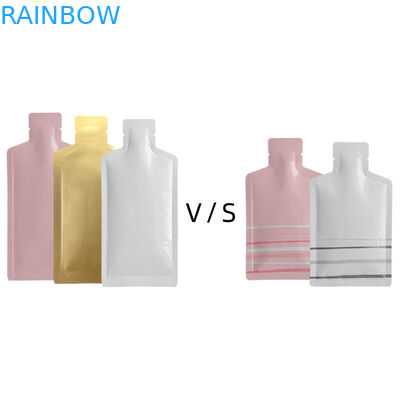 5ml biodegradabile di plastica del campione 3 del sacchetto piano laterale cosmetico della guarnizione