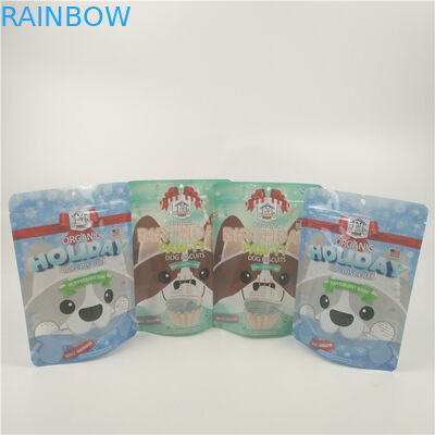 Il film stampato dei biscotti per cani dell'alimento per animali domestici di incisione organica del sacchetto ha laminato