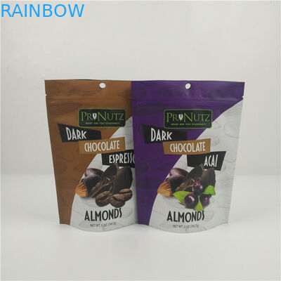 Supporto stampato su ordinazione di plastica della chiusura lampo del commestibile sui sacchetti per cioccolato Antivari