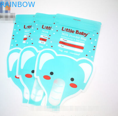 Borsa riutilizzabile di stoccaggio del latte materno del PE di MOPP del commestibile dell'OEM 120 micron