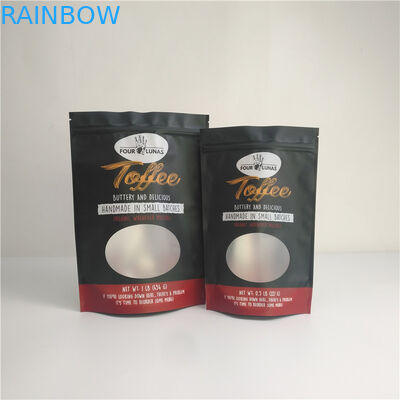 Su ordinazione stampato ha laminato l'imballaggio per alimenti commestibile di Mylar Candy con la finestra