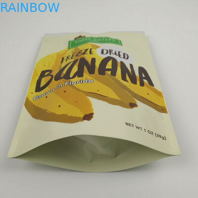 Le borse diritte di alluminio riciclate della stagnola del commestibile odorano il logo su misura prova