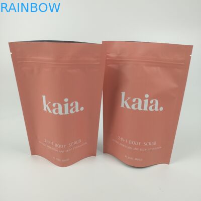 La plastica cosmetica sta sulla borsa Matt Finished Resealable della barriera della chiusura lampo