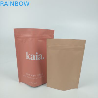 La plastica cosmetica sta sulla borsa Matt Finished Resealable della barriera della chiusura lampo