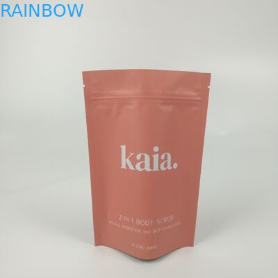 La plastica cosmetica sta sulla borsa Matt Finished Resealable della barriera della chiusura lampo