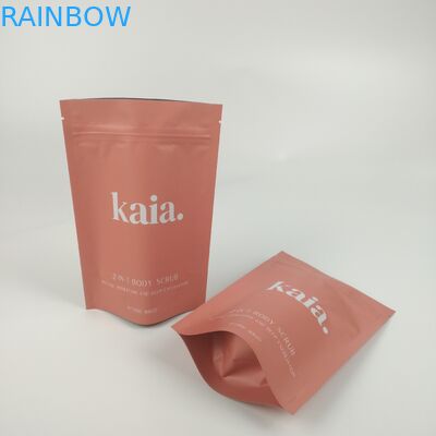 La plastica cosmetica sta sulla borsa Matt Finished Resealable della barriera della chiusura lampo