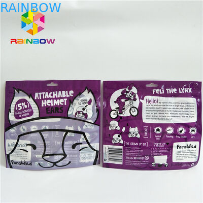 Il lato tre ha sigillato il piccolo imballaggio di stampa su ordinazione con Front Window chiaro