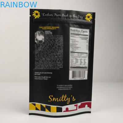 Borse a chiusura lampo amichevoli di Eco Matt Aluminum Foil Stand Up per alimento matto