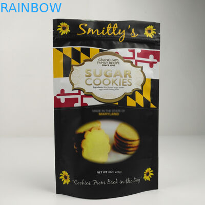 La prova diritta di plastica dell'odore della borsa della chiusura lampo del di alluminio di Mylar ha personalizzato stampato