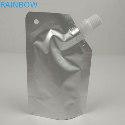 di alluminio d'argento normale Juice Beverage Spout Pouch Packaging 100ml 150ml