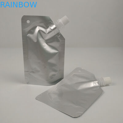 di alluminio d'argento normale Juice Beverage Spout Pouch Packaging 100ml 150ml