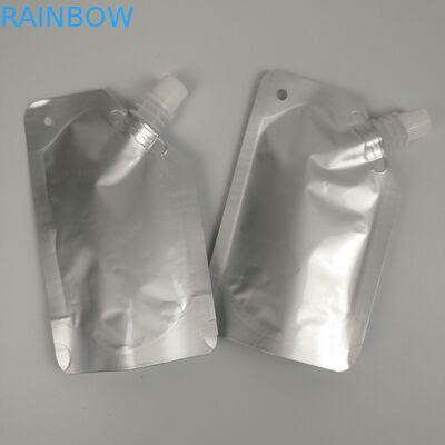 di alluminio d'argento normale Juice Beverage Spout Pouch Packaging 100ml 150ml