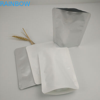 Borsa di plastica della sigillatura sotto vuoto di imballaggio per alimenti di alluminio del commestibile del dell'odore della prova della borsa della borsa diritta all'ingrosso su ordinazione del sacchetto