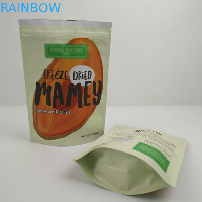 Supporto sul sacchetto di plastica della serratura dello zip/supporto sulla borsa del sacchetto/sul supporto di alluminio sulla borsa con la borsa d'imballaggio dello spuntino dell'alimento della chiusura lampo