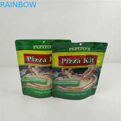 La borsa dell'alimento che imballa la stagnola su ordinazione del caffè delle borse di Logo Smell Proof sta il supporto su stampato del sacchetto sulle borse che imballano la pizza