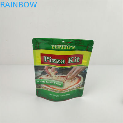 La borsa dell'alimento che imballa la stagnola su ordinazione del caffè delle borse di Logo Smell Proof sta il supporto su stampato del sacchetto sulle borse che imballano la pizza
