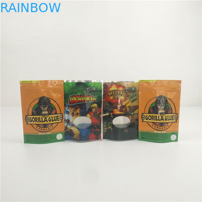 Odori le borse di Mylar della prova per le borse del di alluminio di Candy con i semi della finestra stanno sul sacchetto