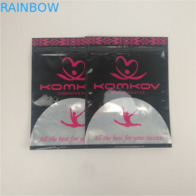 I vestiti amichevoli di Eco che imballano la biancheria intima di plastica della serratura dello zip insacca con la chiara finestra