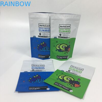 L'imballaggio all'ingrosso di Matte Smell Proof Aluminum Foil sta sui sacchetti di plastica commestibili di Mylar del sacchetto