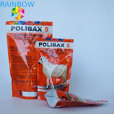 Il cane di animale domestico di plastica di rotocalcografia tratta con la borsa di imballaggio per alimenti di Edibles della serratura dello zip