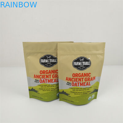 La prova a chiusura lampo dell'odore di Mylar della stagnola insacca le borse dell'alimento del di alluminio di MOPP