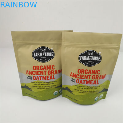 La prova a chiusura lampo dell'odore di Mylar della stagnola insacca le borse dell'alimento del di alluminio di MOPP