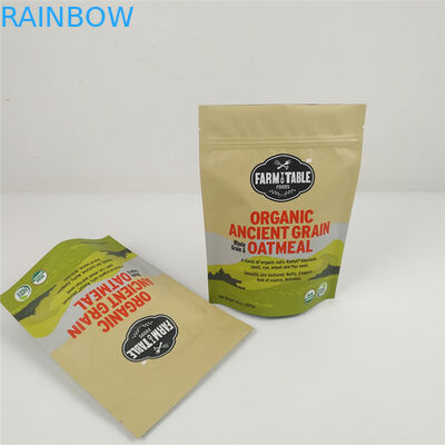 La prova a chiusura lampo dell'odore di Mylar della stagnola insacca le borse dell'alimento del di alluminio di MOPP