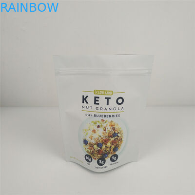 Supporto della chiusura lampo di VMPET 120mic sull'incisione di imballaggio per alimenti di MOPP del sacchetto stampato