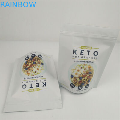 Supporto della chiusura lampo di VMPET 120mic sull'incisione di imballaggio per alimenti di MOPP del sacchetto stampato