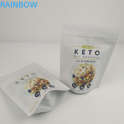 Supporto della chiusura lampo di VMPET 120mic sull'incisione di imballaggio per alimenti di MOPP del sacchetto stampato