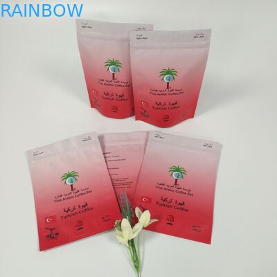 CMYK opaco borsa dello spuntino da 150 micron che imballa per la polvere del caffè dello spuntino