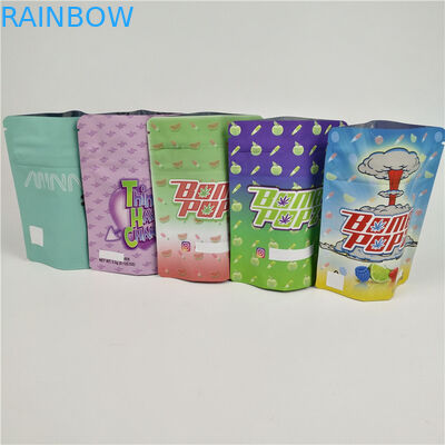 La prova risigillabile dell'odore di 3.5g Mylar insacca la saldatura a caldo CMYK