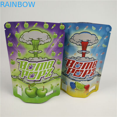 Derrate alimentari di plastica del tabacco della borsa di Mylar della spezia del biscotto della prova dell'odore