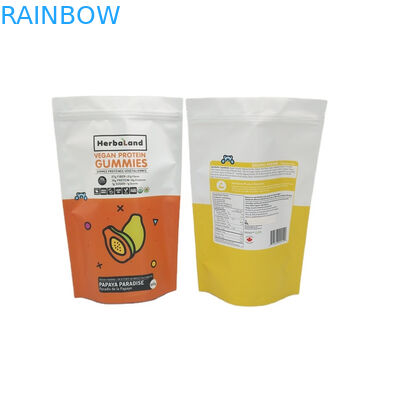 Sacchetti di plastica dell'erbaccia di CMYK Mylar che imballano VMPET gommoso commestibile