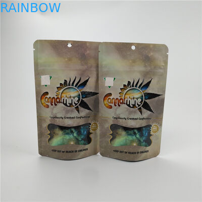 Borsa risigillabile VMPET della prova 3.5g Mylar dell'odore per i biscotti