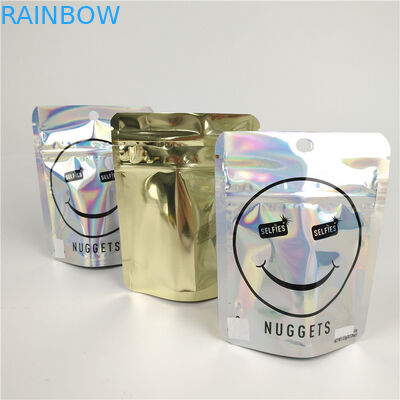 Il di alluminio risigillabile di Zipock 300g Mylar insacca l'imballaggio per alimenti commestibile