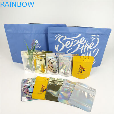 L'odore del fiore del biscotto rinforza la borsa resistente dell'erbaccia dei bambini a chiusura lampo della borsa di Mylar