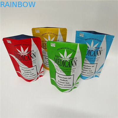 L'odore del fiore del biscotto rinforza la borsa resistente dell'erbaccia dei bambini a chiusura lampo della borsa di Mylar