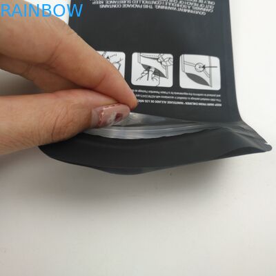 Logo Soft Touch su misura 3.5g 7g 14g 28g sta sulle borse per i biscotti Kush della cannabis della canapa