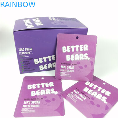 embossment d'imballaggio del cmyk del contenitore Cbd di cartone gommoso di carta di 350g