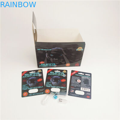 le pillole sessuali 90mic producono delle bolle sulle carte di carta per il magnum di rinoceronte