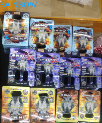 Carte di plastica 3D del foro 89X127mm del doppio di FDA per il rinoceronte 7