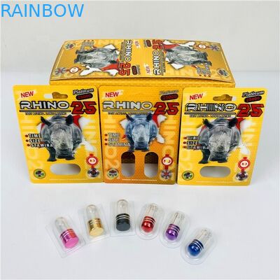 carta della bolla di rinoceronte 69 1000k 3d dell'avorio 250G per l'imballaggio della capsula