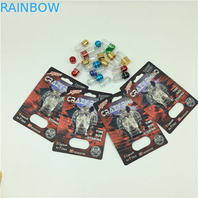 Rinoceronte pazzo 69 pillole che imballano rinoceronte 7 della scatola per la pillola sessuale maschio