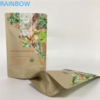 Cmyk 1.2C MPET sta sul PA del sacchetto 1.5C della chiusura lampo per tè/caffè